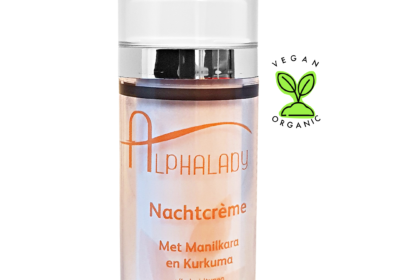 Alphalady Vegan Nachtcrème voor alle huidtypen. Vegan en Organic
